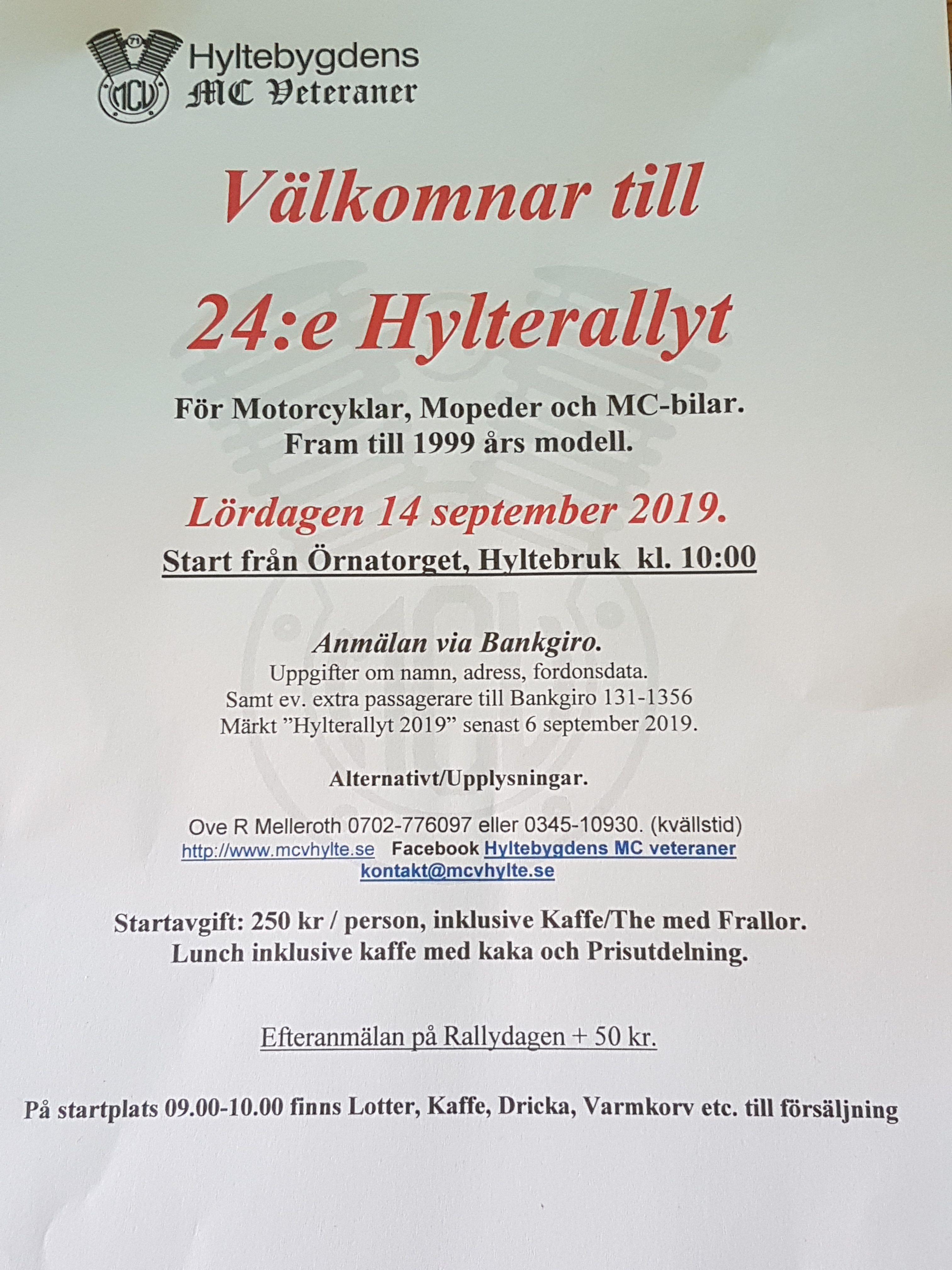 Hylte Rally 2019